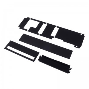 難燃剤と折りやすいPP絶縁シート0.25mmの電力絶縁ガスケット黒3716の絶縁シート