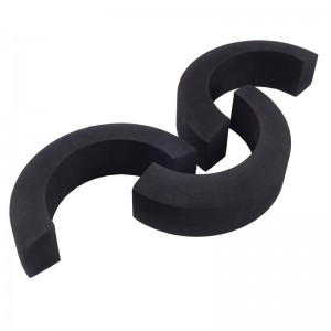 衝撃吸収EVA異性材料難燃性ブラック東莞フォームEVAヘテロSSYAXUAL材料成形